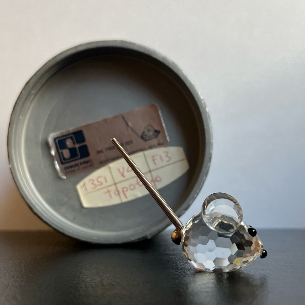 Swarovski Crystal Baby Mouse